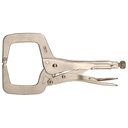 Genius Tools Locking C-Clamp Plier, (275mm)11in L 539611
