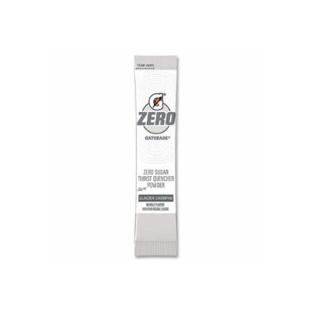Gatorade Zero G Zero Powder Stick, 0.10 oz Volume, 16.9 oz Yield, Glacier Cherry, 120PK 308-04458