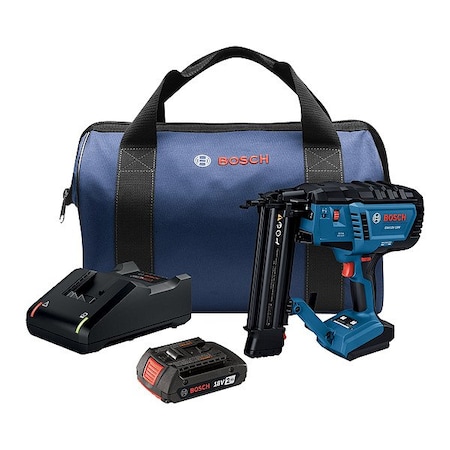 Bosch Nail Gun Kit, 18 V DC GNH18V-18MB12