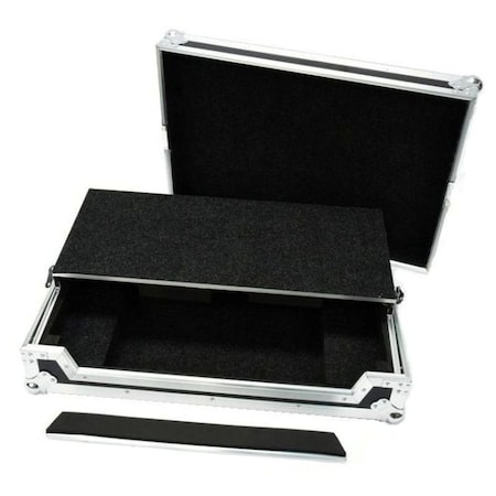 Deejay Led Fly Drive DJ Controller Case Fits Denon MC7000 w/Laptop Shelf TBHMC7000LT