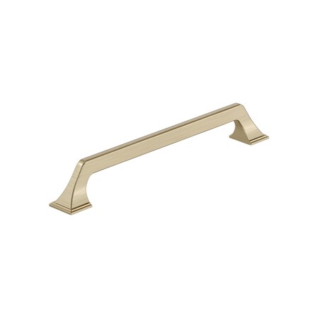 Amerock Exceed 7-9/16 inch 192mm Center-to-Center Golden Champagne Cabinet Pull BP36922BBZ