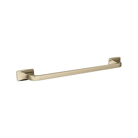 Amerock Highland Ridge Golden Champagne Transitional 18 in 457 mm Towel Bar BH36013BBZ