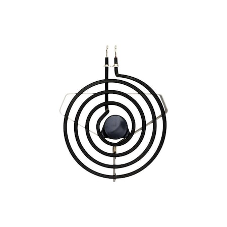 Range Kleen Style A 8 In. 3-Coil Plug-in Range Element with Delta Bracket Black 7182