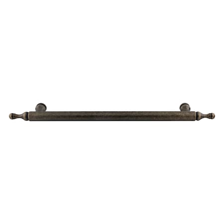 Brixwell Cabinet Appliance Pull, 12in Center-to-Center, 16 3/8in Lx7/8in W, Brass Material, Weathered Brass BXB60045R2
