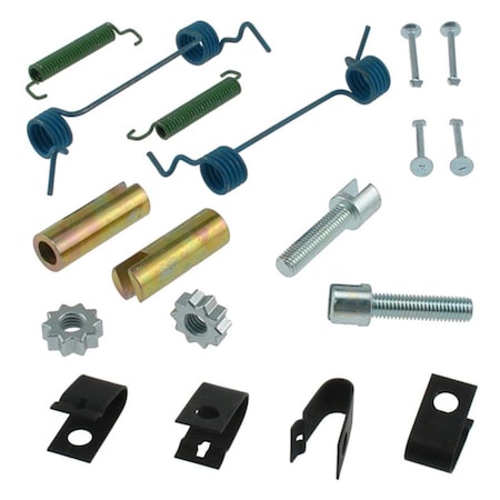 Acdelco SPRING KIT RR BRK SHOE HOLDN, Parking Brake Hardware Kit,  18K1618
