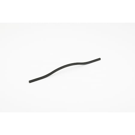 Schaub 288mm to 320mm Center to Center Sorrento Arched Cabinet Pull Matte Black Finish 310-MB