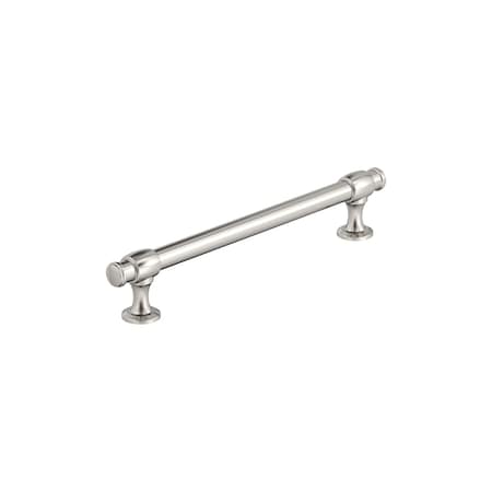 Amerock Winsome 6-5/16 inch 160mm Center-to-Center Polished Nickel Cabinet Pull BP36771PN