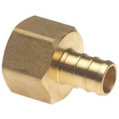 House Adapter Pex 1/2In Brass Female APXFA1212 HO424426