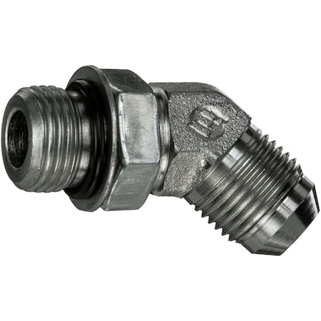 Gates Male O-Ring Boss to Male JIC 37 Flare - 45 SAE to SAE G60308-1012