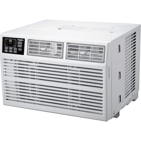 Wptac 23,200 BTU 230V Window Mounted Air Conditioner with Supplemental Heat WHHW232BW