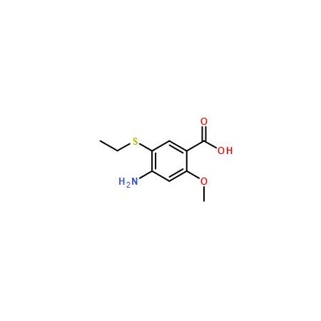 Ak Scientific 4-Amino-5-(ethylthio)-2-methoxybenzoic acid (5g), CAS 71675-86-0 P096-5g