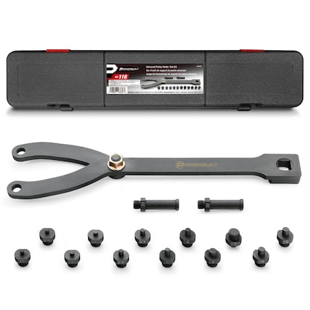 Powerbuilt Universal Pulley Holder Tool Kit116 647876