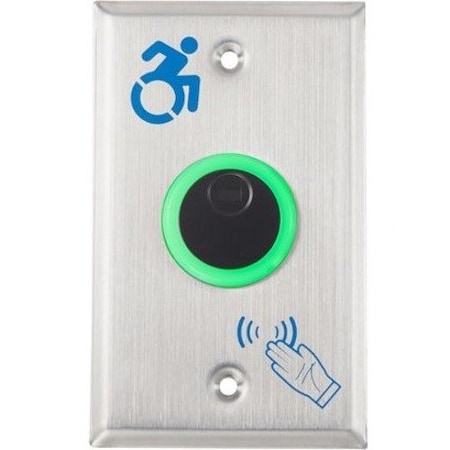 Alarm Controls Electromagnetic Lock Activation, Silver NTB-1A
