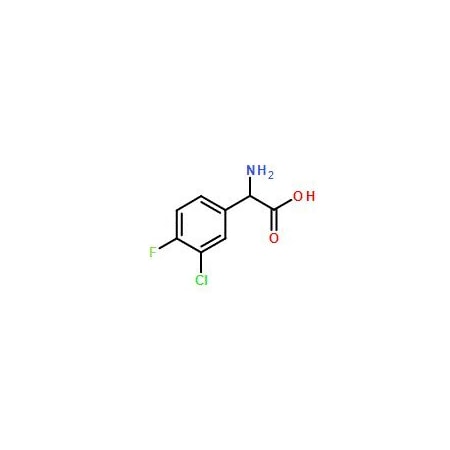 Ak Scientific 3-Chloro-4-fluoro-DL-phenylglycine (1g), CAS 261762-99-6 8653AD-1g