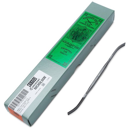 Nicholson 7-1/2 in 2 Cut Style 10 Silversmith fts Rifflers 41102