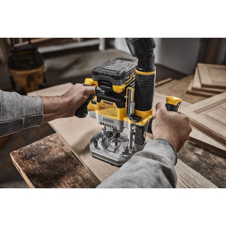 Dewalt 20V MAX* XR 2-1/4 Peak HP Plunge Router (Tool Only) DCW620B | Zoro