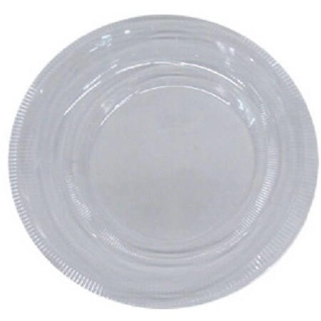 Omg 28114131 10 in. Clear Plastic Plate, 20PK OM580235