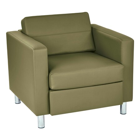 Office Star Products Pacific Armchair, Sage PAC51-R106