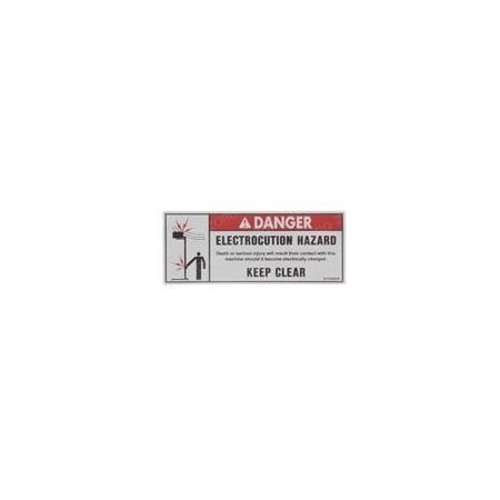 Jlg REPLACEMENT DECAL, ELEC HAZARD 97547