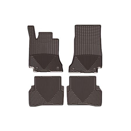 Weathertech Cocoa, Front and Rear All Weather Floor Mats W429CO-W432CO