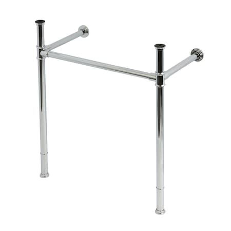 Kingston Brass Stainless Steel Console Sink Legs, Polished Chrome VPB36281