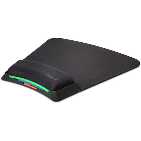 Kensington Kensington SmartFit Mouse Pad - Black - Gel - Stain Resistant, Odor Resistant, Skid Proof K55793AM