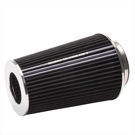 Strike3 43690 Air Filter - Chrome, Black ST360149