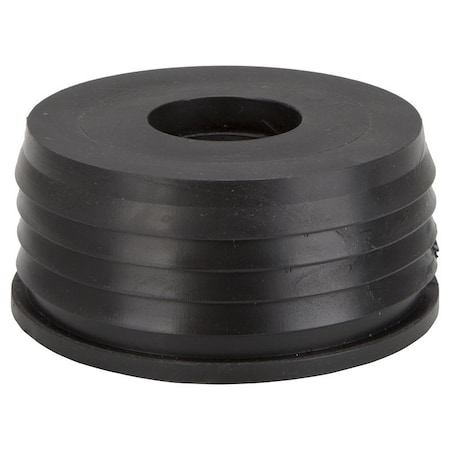 Prosource Hub Donut, 4 x 1-1/2 in, Compression, PVC, Black 44U-139