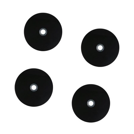 Mytee Products 24 in Fifth Wheel Disc Lube Plate w/ Steel Retention Clip - 5mm Thick, HDPE, 4PK 5WD-24x4