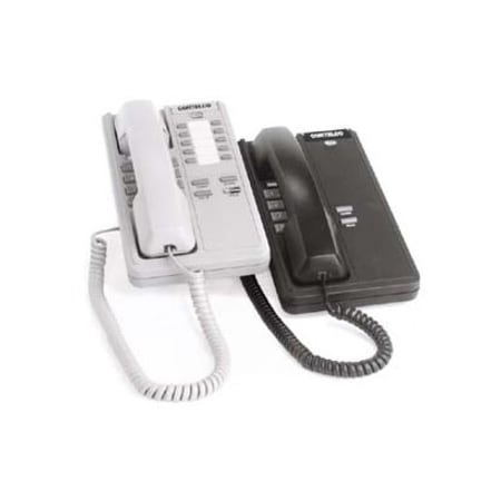 Cortelco Patriot II Basic Corded Phone - 1 x Phone Line(s) - Data - Black 219200-VOE-27F