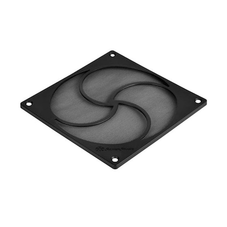 Silverstone 120 mm Size HiFlow Filter with Magnet, Black FF125B
