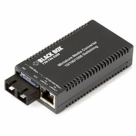 Black Box GIGABIT ETHERNET (1000-MBPS) MEDIA CONVE LGC121A-R4