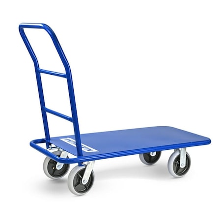 Magnum Tool Steel Platform Truck, 43 x 22 Flatbed Cart with Non Marking Casters, 3200 Pound Heavy Duty Cart CAFM2247