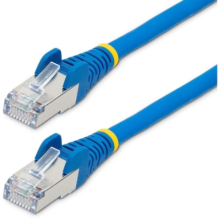 Startech.Com 20FT CAT6A ETHERNET CABLE - BLUE - LOW SMOKE ZERO HALOGEN LSZH - 10GBE 500MHZ 100W POE NLBL-20F-CAT6A-PATCH