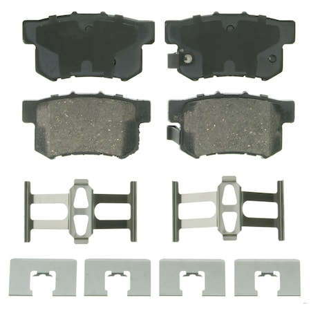 Wagner Brake QuickStop Rear Disc Brake Pad Set Ceramic, ZD536