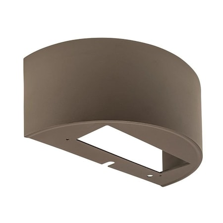 Keystone Half moon shell.  Bronze.  Used on series 5 full cutoff wall packs KT-WPLED-M5-HM-1-KIT