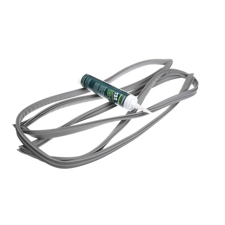 Helmer Door Gasket with Silicone Sealant, Freezer 801038-1