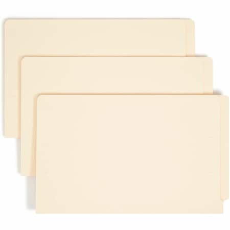 Smead HEAVYWEIGHT MANILA END TAB FOLDERS, 9.5in FRONT, STRAIGHT TAB, LEGAL SIZE, 100PK 27110