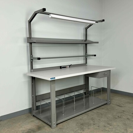Stackbin Workbenches, 60" W, 1000 lb. E6036BDN-BL