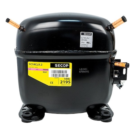 Secop Compressor, 3797 BtuH SC18CLX.2-2-230V