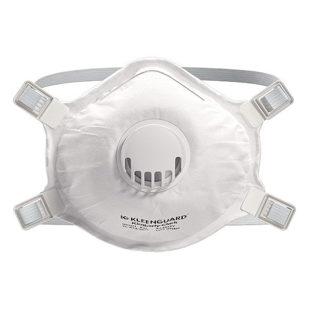 Kleenguard Particulate Respirator, R95, Molded, Adjustable, Metal Nose Clip, Universal 55930