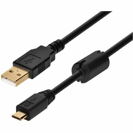 Monoprice Standard USB Cable, Black, 15ft L 5460