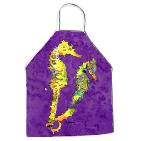 Carolines Treasures 27 x 31 in. Seahorse Apron 8661APRON