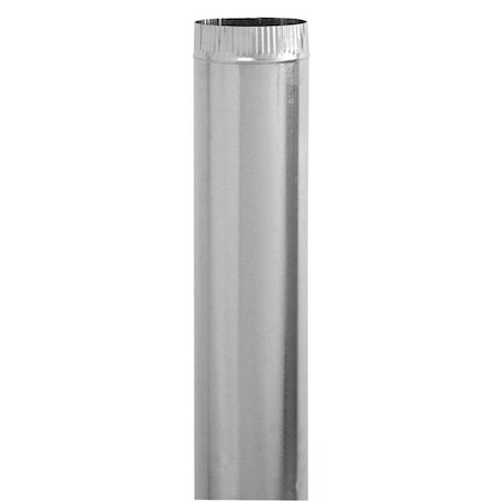 Imperial Mfg 4 x 24 in. Galvanized Steel Pipe 4158424