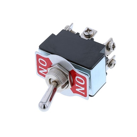 Switch Components Toggle, 6P DPDT ON-ON, Screw TB2-2D-DC-4