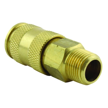 Milton V Style High Flow Coupler, 3/8" MNPT S-767