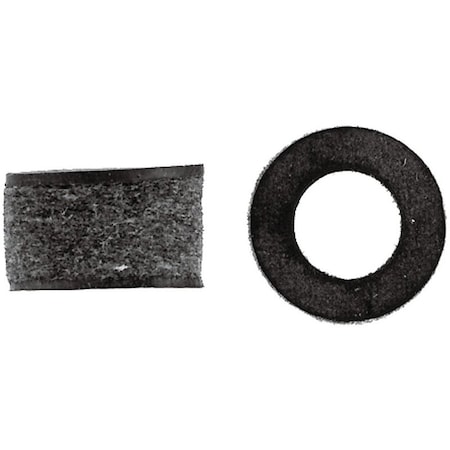 Danco Bonnet Packing, No 97, 3/8 in ID x 5/8 in OD Dia, 5/16 in Thick, Felt Cloth, For: Crane Dial-Ese Faucets 35233C