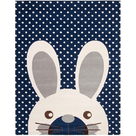 Safavieh Kids RugNavy & Ivory 8 x 10 ft. SFK922N-8