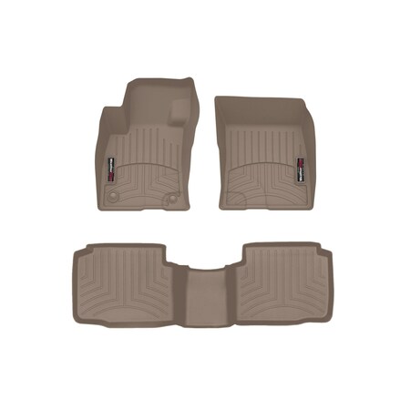 Weathertech Tan, Front and Rear Floorliners 4517171-4515872