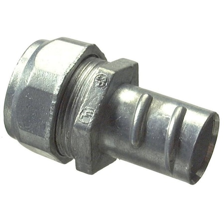 Halex EMT Coupling, 1/4 in, Die Cast Zinc 20491